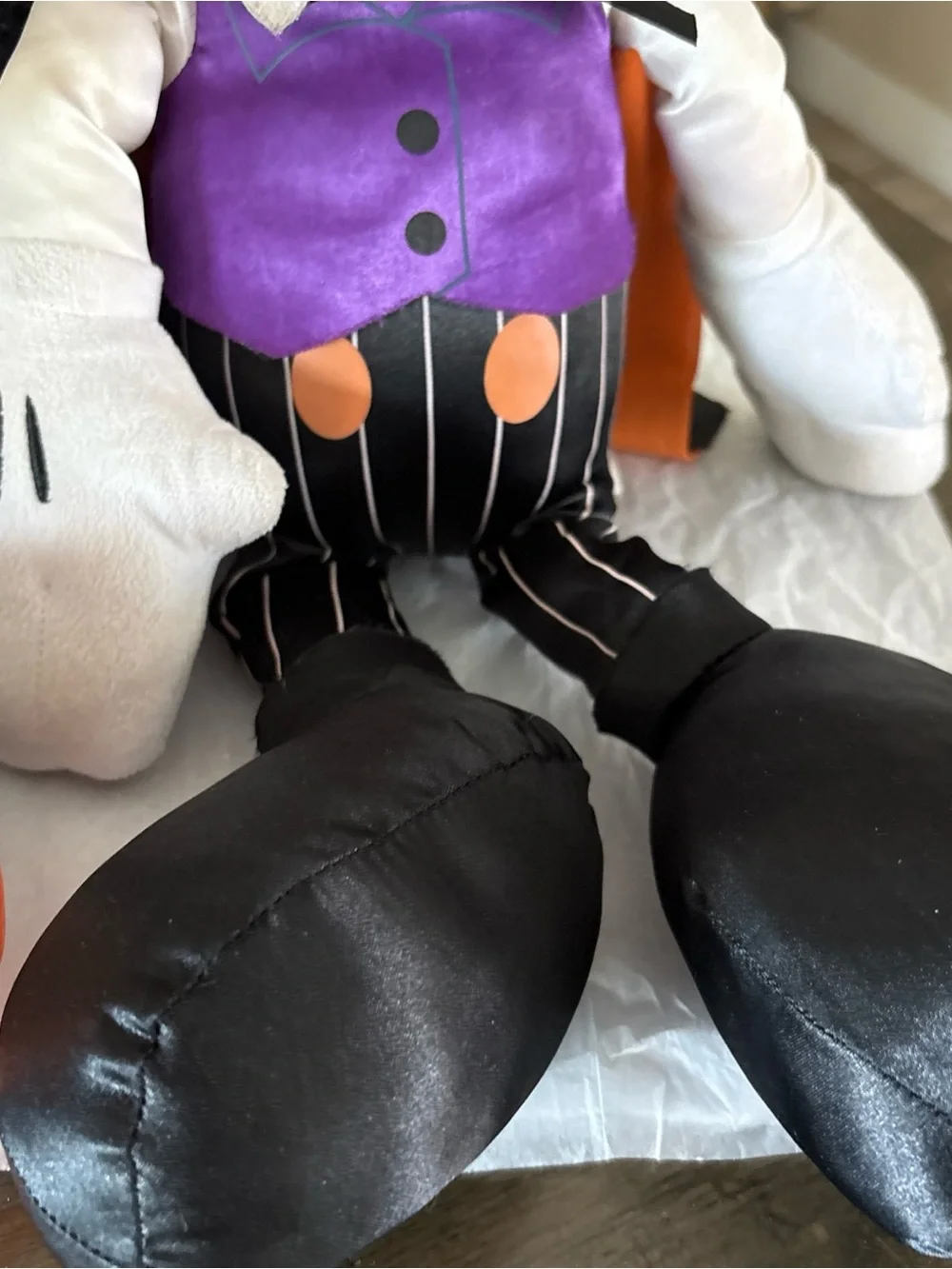 Mickey & Minnie Mouse Halloween Plush | Vampire Mickey & Witch Minnie | 18 inch